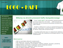 Tablet Screenshot of logo-haft.pl